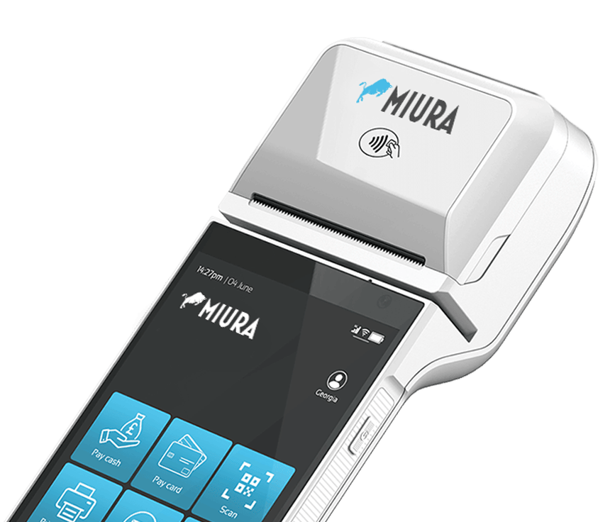 pos payment, payment terminal, android payment, payment device, pos terminal, card reader, terminal for android, mobile payment, miura systems, qr scanner, contactless, miura terminal, miura pay, miura android, miura payment 